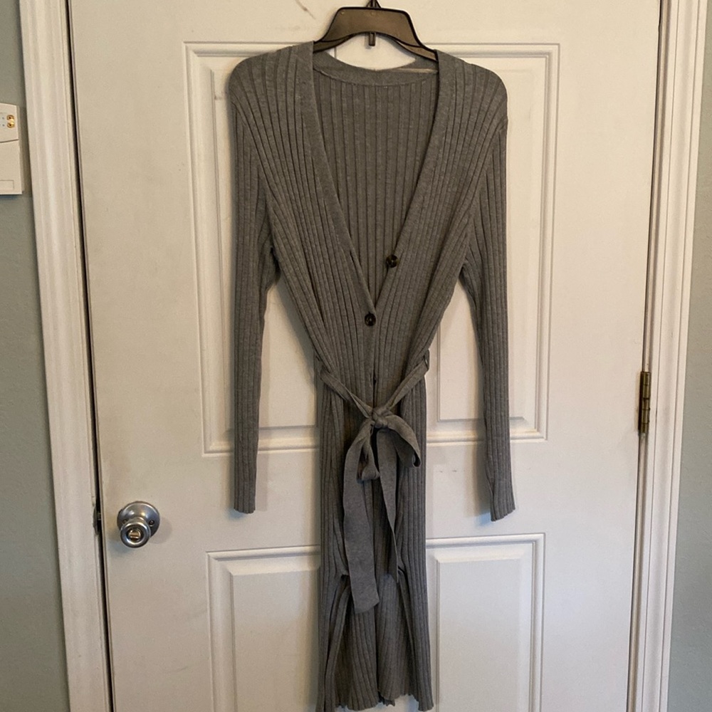 Extra Long Cardigan size small